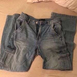 Aeropostale wide leg cargos NWOT!